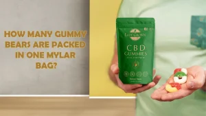 Gummy Bears in Mylar Bags