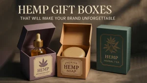 Hemp Gift Boxes with Eco Wrap