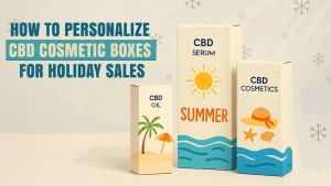 CBD Cosmetic Boxes for Holiday Sales