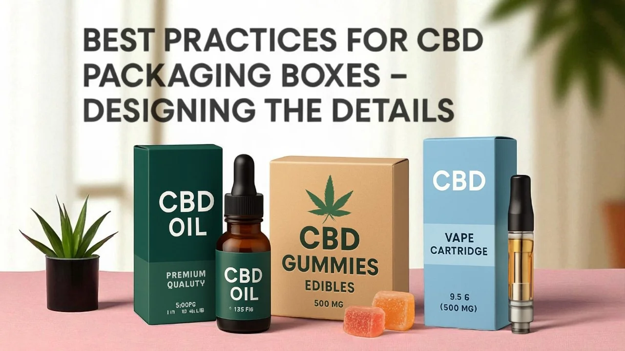 CBD Packaging Boxes with Custom Branding