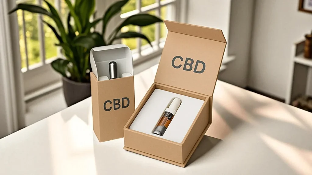 Durable CBD Packaging Boxes for Oils and Edibles