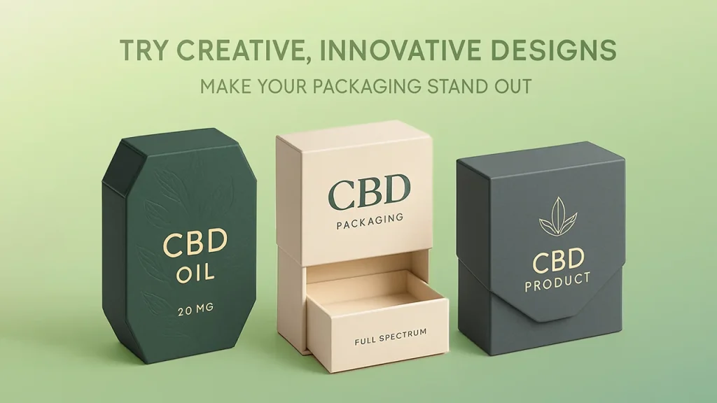 Eco-Friendly CBD Packaging Boxes Design
