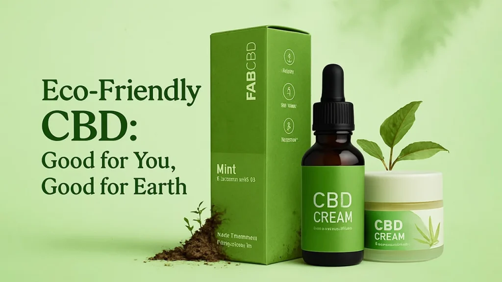 Eco-friendly Custom CBD Cosmetic Packaging