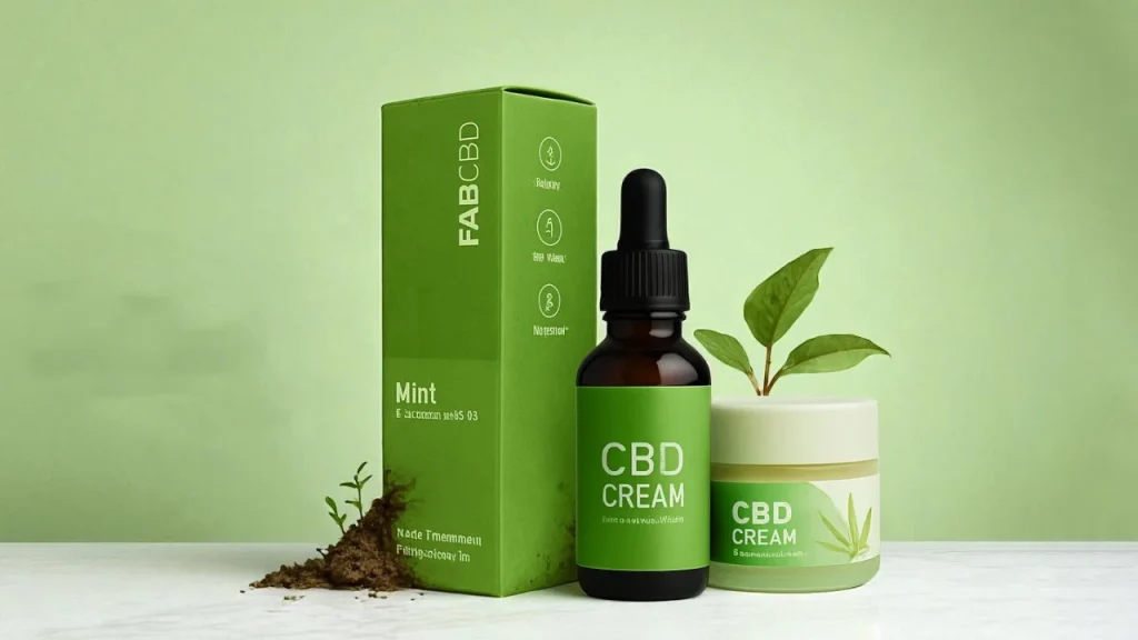 Eye-catching Design for CBD Cosmetic Boxes

