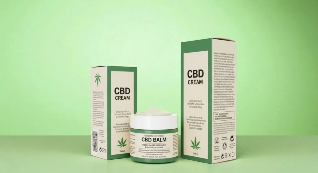 Sustainable Custom CBD Cosmetic Boxes