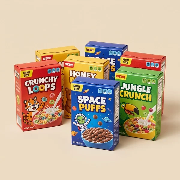 Mini Cereal Boxes