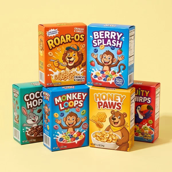 Mini Cereal Boxes