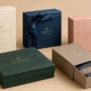 Custom Embossed Gift Boxes