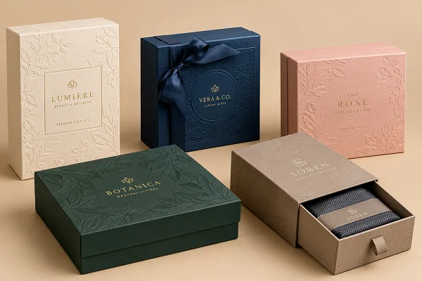 Custom Embossed Gift Boxes