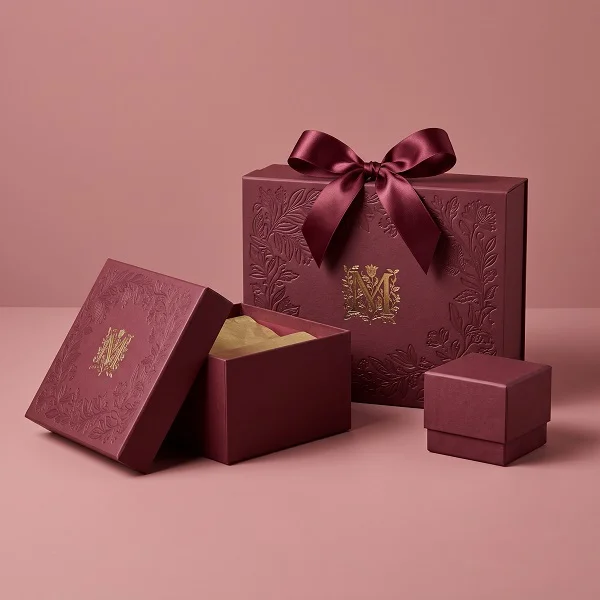 Custom Embossed Gift Boxes